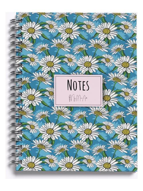 Sert Kapaklı Defter Yaz Serisi Daisy-Midi Not Defteri 14X20 Cm