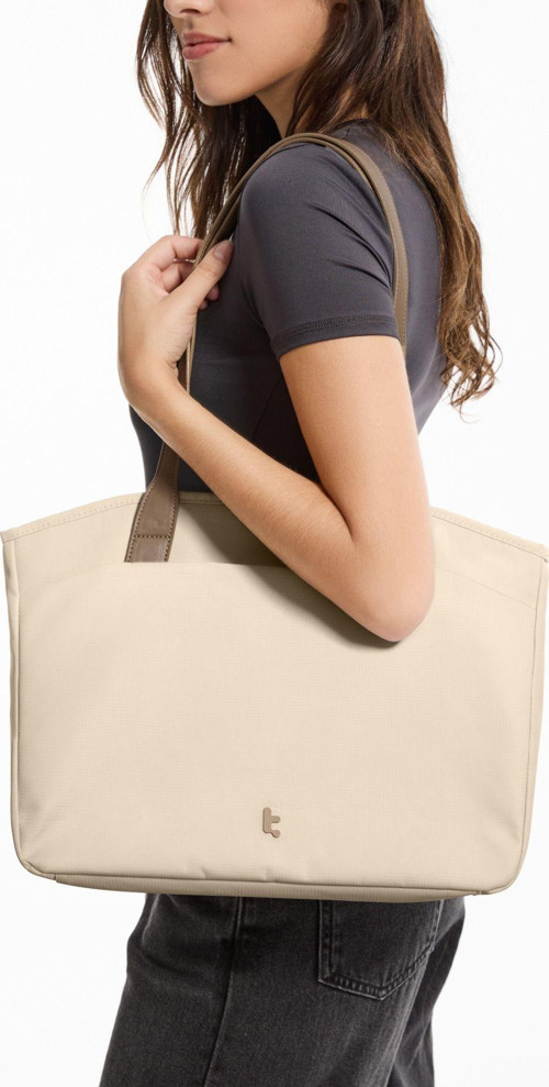 Versatile T23 14 Inç/14L Haki Tote Bag Laptop Notebook Omuz Çantası - T23S1K1