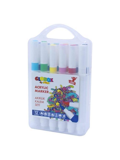 Akrilik Kalem Seti 12 Renk 3685