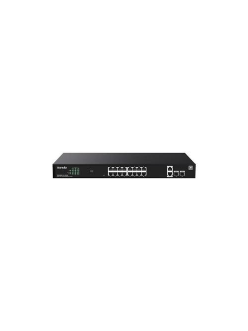 Teg2220P-16-250W 16 Port 10-100-1000 Poe +2 Sfp Switch Cloud Yönetilebilir Çelik Kasa Switch