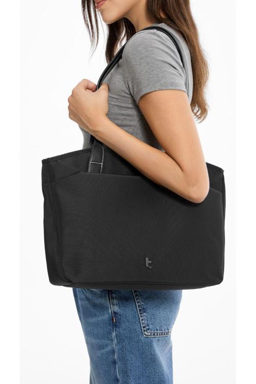 Versatile T23 14 Inç/14L Siyah Tote Bag Laptop Notebook Omuz Çantası - T23S1D1