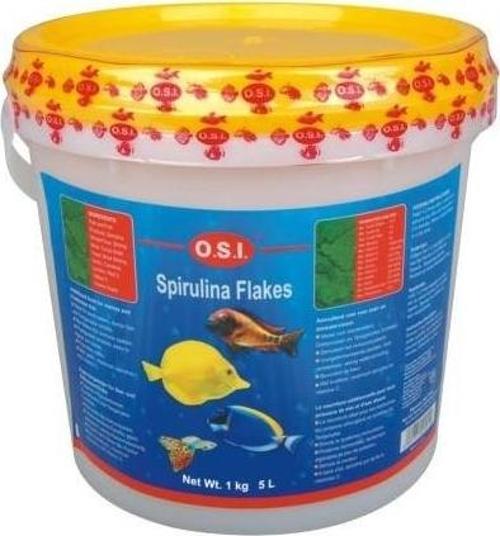 OSI Spirulina Flake %42 Spirulina 100gr Açık