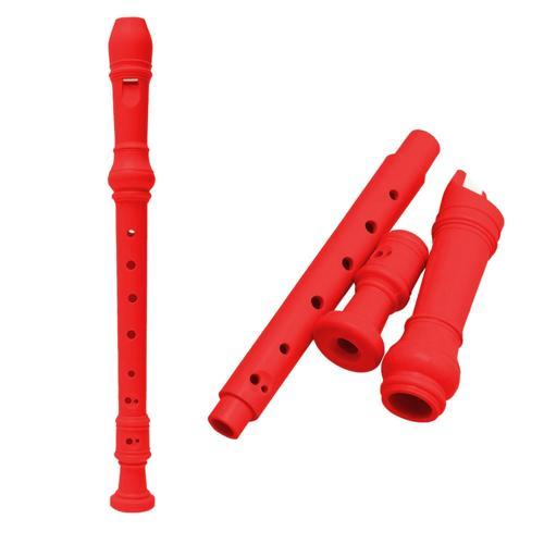JF-01 Blok Flüt - Kırmızı