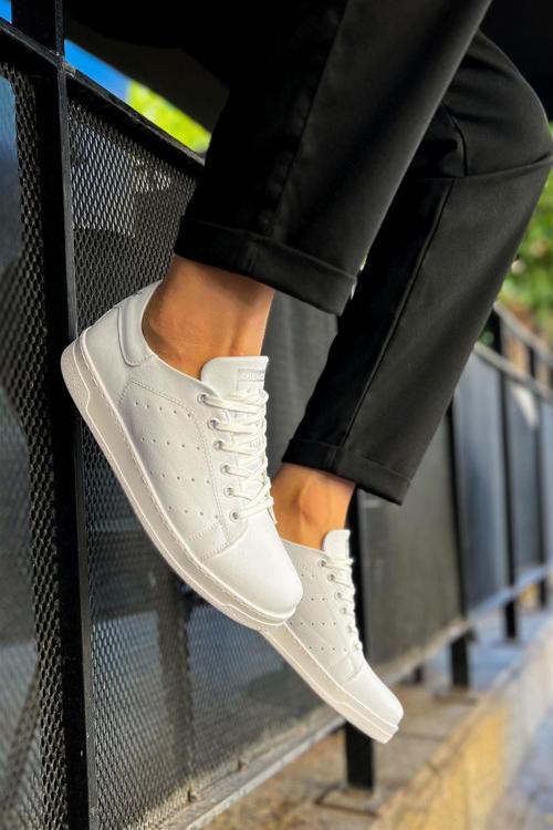Erkek Beyaz Sneaker Ayakkabı