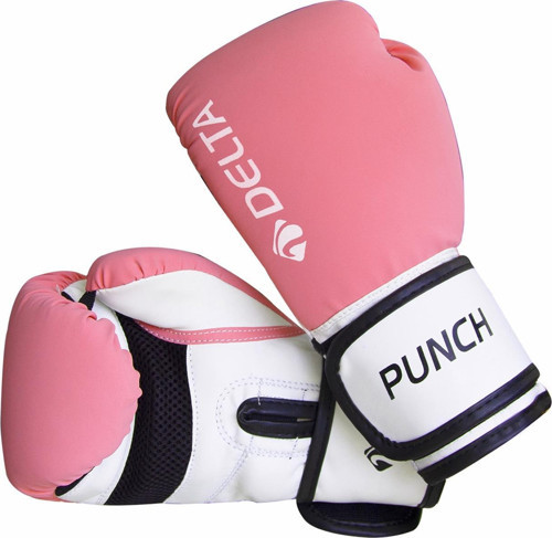 Punch Dura-Strong Pembe-Beyaz Boks Eldiveni 4