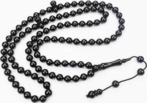 Oltu Taşı Küre Model 99 luk Namaz Tespih