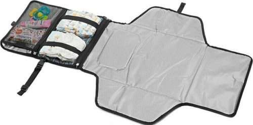 Bebek Alt Açma Örtüsü Fonksiyonel Bakım Çantası Alt Açma Minderi Siyah