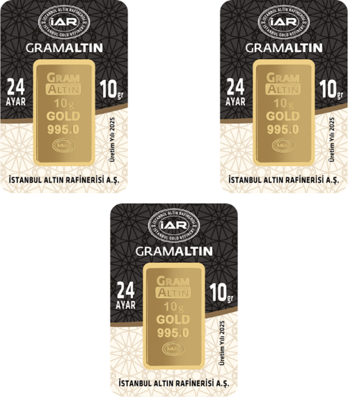 30 GRAM 24 AYAR İAR GRAMALTIN ( 10gr x 3 Adet )