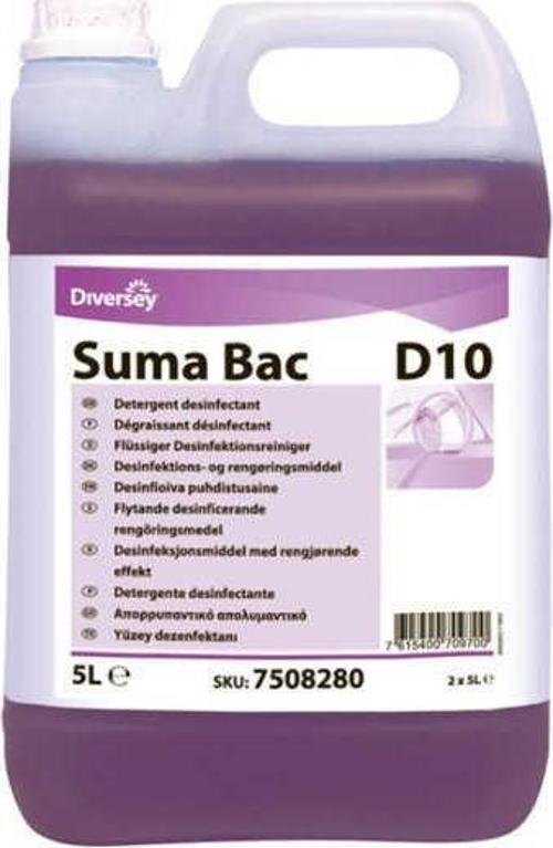Suma Bac D10 Deterjan Dezenfektan 5,30 kg