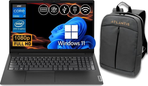 V15 i7-1355U 8GB 256 GB M.2 SSD 83A100KXTR ATL48 15.6" W11Pro Notebook +Çanta