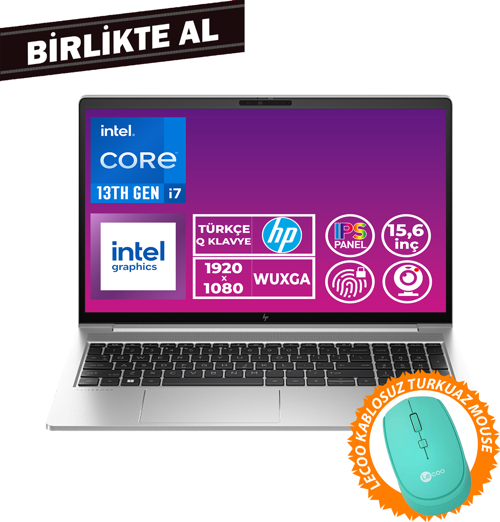 ProBook 450 G10 i7-1355U 16GB 512GB SSD 15.6" FHD Freedos + Mouse 969H2ET 040