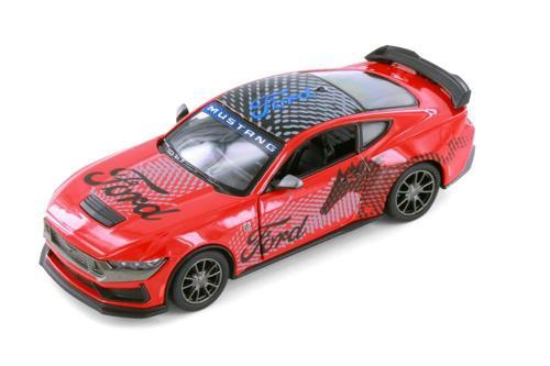 2024 Ford Mustang Dark Horse Livery Edition Diecast Model Araba