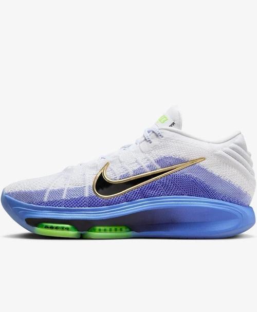 Air Zoom G.T. Hustle 3 Basketball Shoes Erkek Basketbol Ayakkabısı Mavi Beyaz