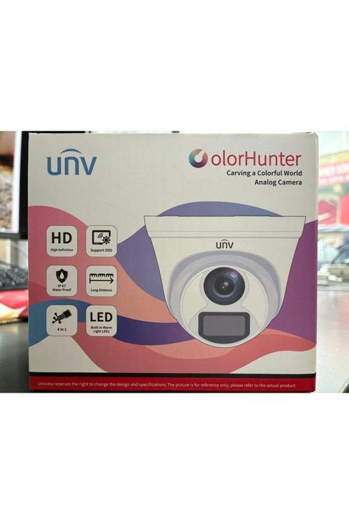 Uac-T112-Af28 W 2Mp 1080P 2.8 Mm Lens Sesli Hibrit Ahd Tvı Cvı Analog Dome Kamera