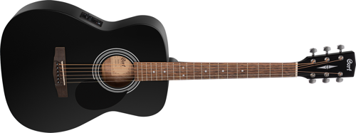 ENDONEZYA ELEKTRO AKUSTİK GİTAR, SİYAH SATİN, CERAM