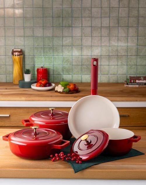 Red Royal 7 Parça Tencere Seti