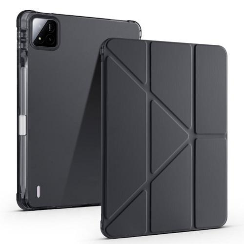 Xiaomi Pad 7 Kılıf Tri Folding Kalem Bölmeli Standlı Kılıf