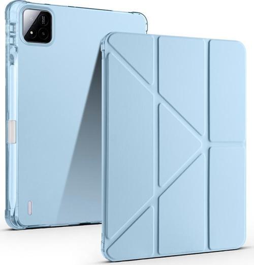 Xiaomi Pad 7 Kılıf Tri Folding Kalem Bölmeli Standlı Kılıf