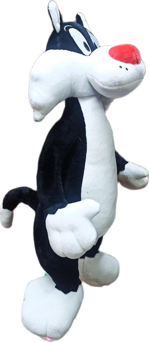 Lisanslı Peluş Sylvester 43 cm – Efsane Karakter Şimdi Daha Yumuşak!