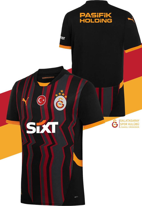 Orijinal Lisanslı 2024/25 Alternatif Siyah Forma