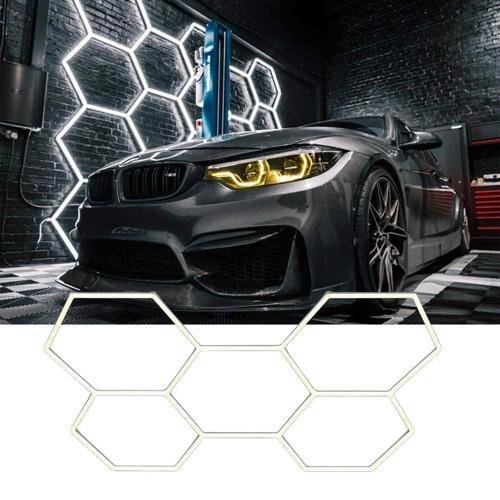 Ledx AL-RW7226 Altıgen Petek 240W Beyaz Led Armatür Profesyonel Sınıf Aydınlatma Performansı Vitrin Lambası