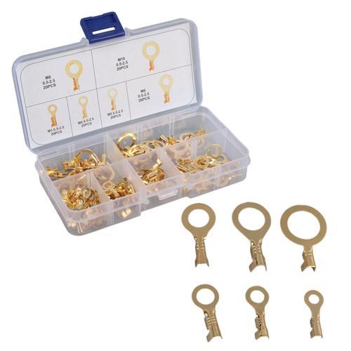 Ayt Powermaster PM-29114 Topraklama Kablo Pabuç Seti 6 Çeşit 150 Parça Kablo Ucu Soket M10-M8-M6-M5-M4-M3