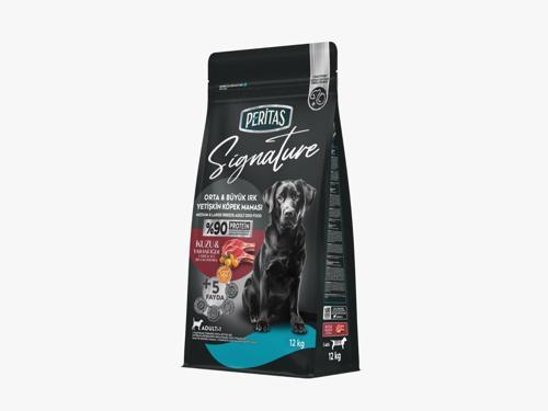 Signature Kuzulu Orta ve Büyük Irk Yetişkin Köpek Maması 12 Kg
