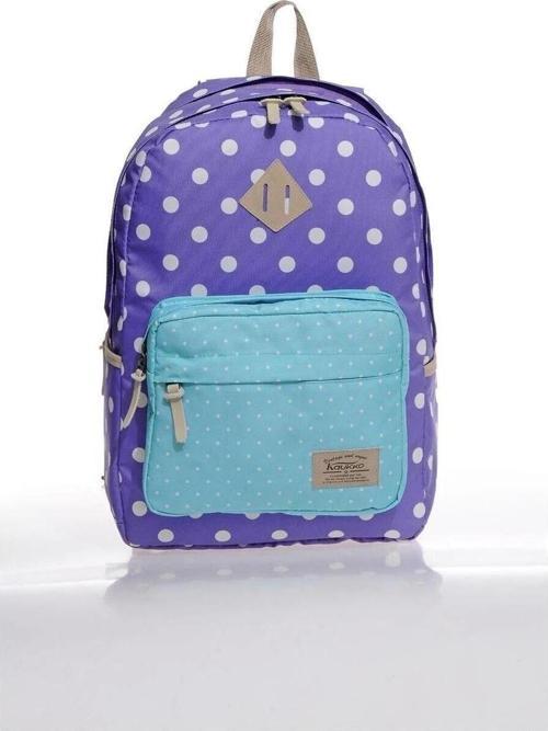 Dots Sırt Çantası Lila K1108