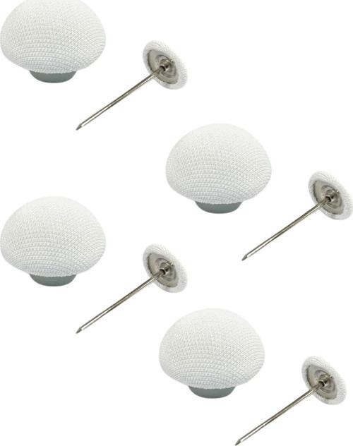 Büro Ev Ofis Düzeni için 4ADET Beyaz Nevresim Çarşaf Tutucu Aparat Seti