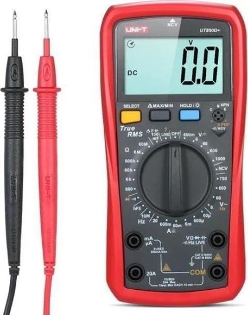 Luxury, Dijital Ölçü Aleti -Dijital Multimetre  UNI-T  UT 890D+