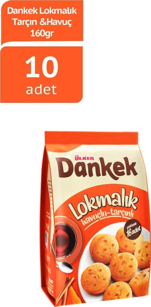 Dankek Lokmalık Tarçın &Havuç 160GX10 ADET