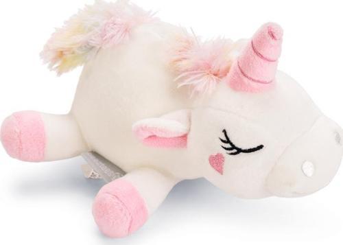 Yavru Köpek Oyuncağı, Unicorn, Peluş, Beyaz, 18x15x11,5cm