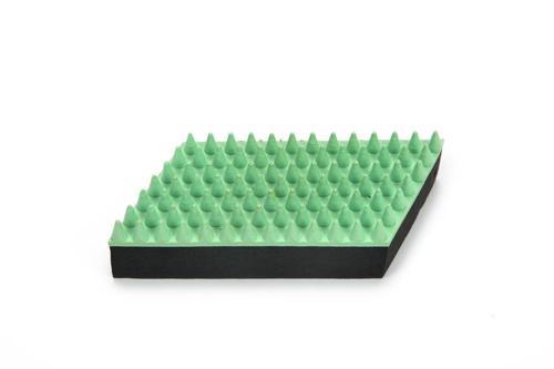 Kısa ve Uzun Tüylü Köpek Masaj Fırçası, Kauçuk, Mint Yeşil, S, 13cm, 13x5x3cm