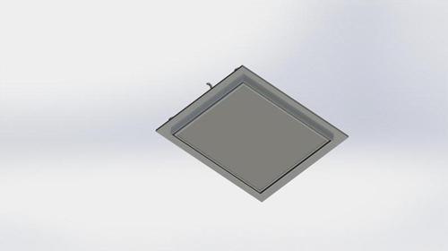 40X120 Alçıpan Müdehale Kapağı Üstten Oturmalı