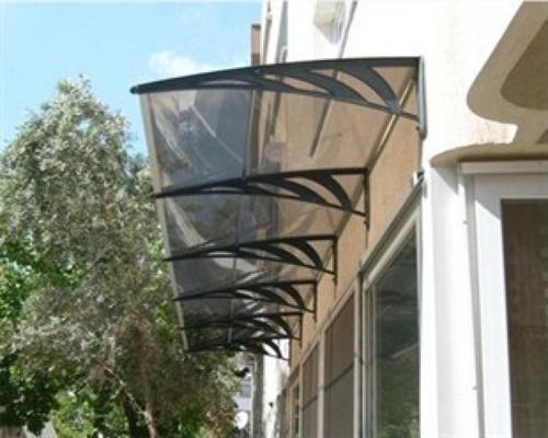 Transpaforza TF STD 1.12 Kapı Üstü Sundurma 240 X 100 Bronz 3 mm Solid levha