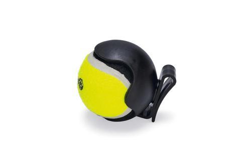 Köpek Oyuncağı, Tenis Topu ve Tutma Aparatı, Mavi/Sarı, 6,3cm