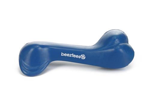 Köpek Oyuncağı, İçi Dolu Kemik, Kauçuk, Mavi, 14cm