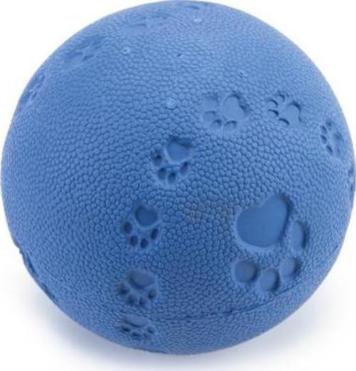 Köpek Oyuncağı, Sesli, Top, Kauçuk, Turkuaz, 9cm