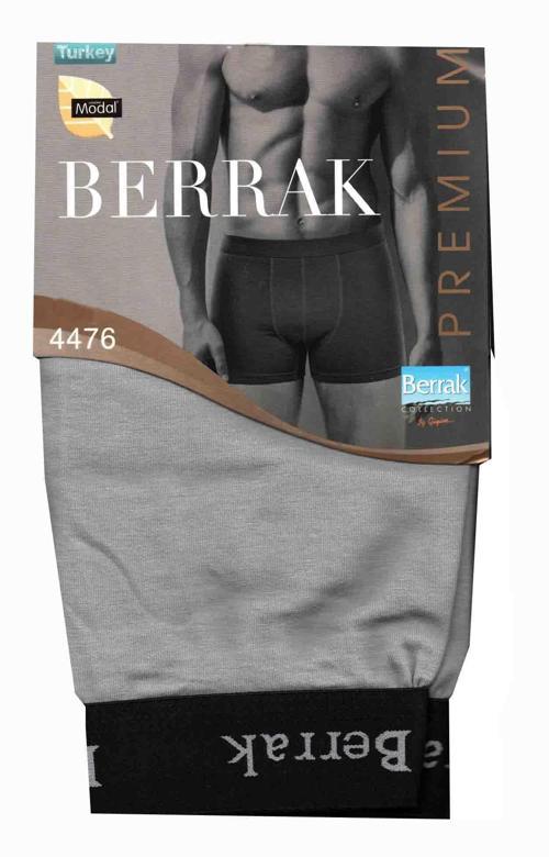 Erkek Modal Likralı Esnek Boxer Berrak-4476