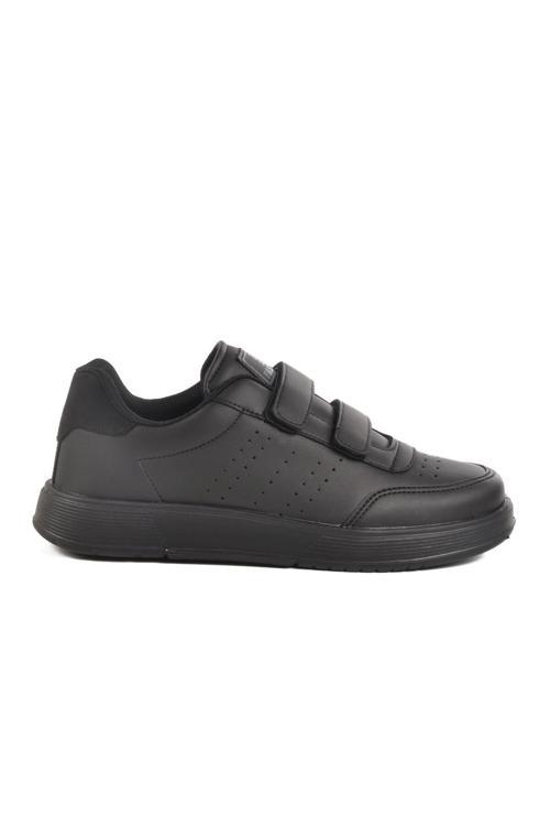 Siyah Cırtlı Unisex Spor Ayakkabı DRK158 G