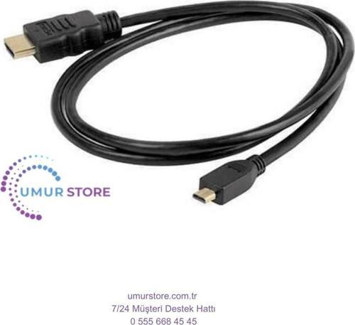 Micro-Mikro To HDMI Çevirici Dönüştürücü Adaptör Kablosu 1.5 Metre