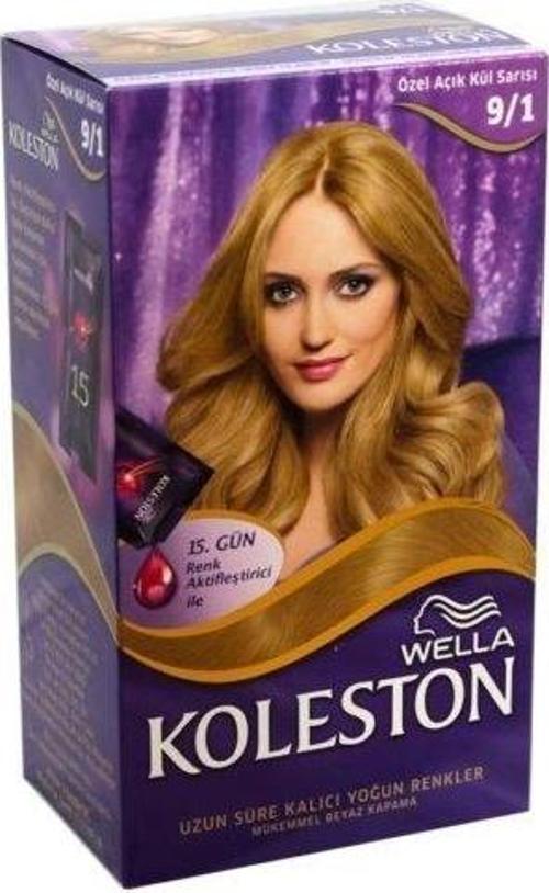 Koleston 9/1 Özel Açık Kül Sarısı Saç Boyası