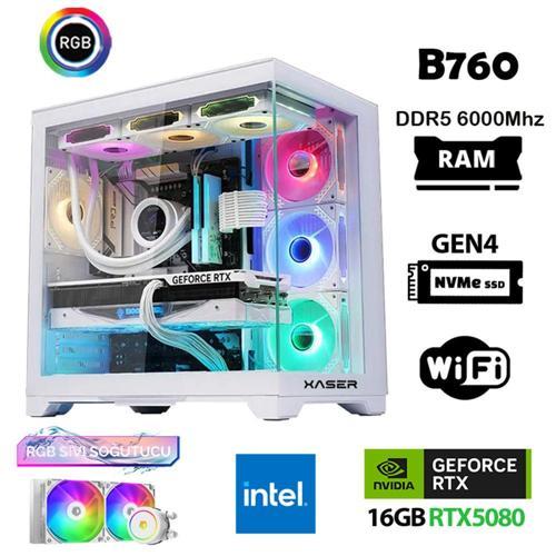 Velox X440 i7 14700f 64GB DDR5 Ram 2TB M.2 NVMe SSD 16GB RTX5080 Masaüstü Oyuncu Bilgisayarı