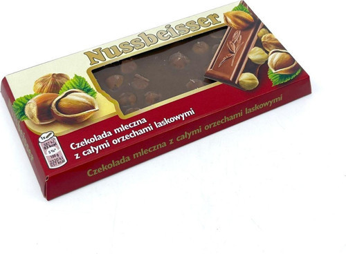 Nussbeisser Bütün Fındıklı Sütlü Çikolata 100 G
