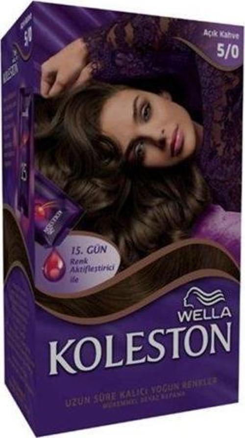 Koleston Set Saç Boyası 5/0 Açık Kahve