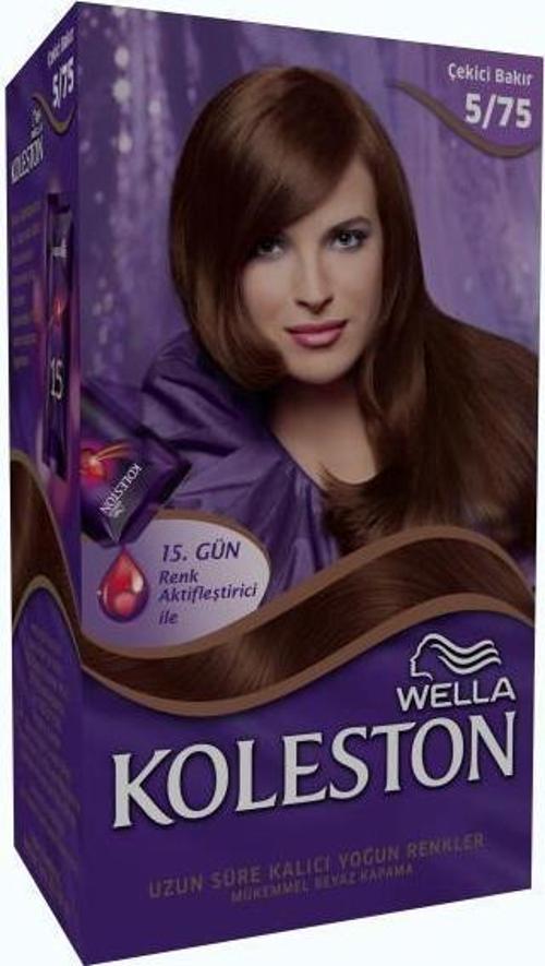 Koleston Set Saç Boyası 5/75 Çekici Bakır