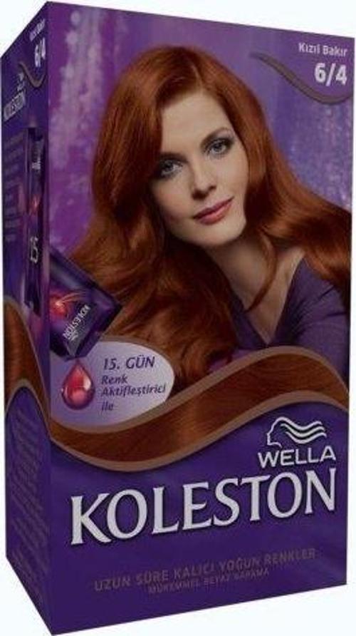 Koleston Set Saç Boyası Özel Kızıllar Serisi 6/4 Kızıl Bakır