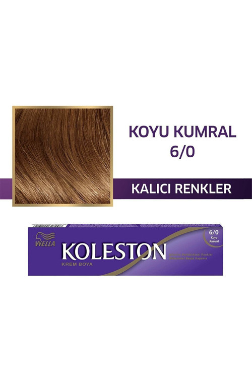 Koleston Tüp Boya 6/0 Koyu Kumral