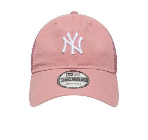 60674849-R New Era Mıdı Logo 9Twenty Trucker Neyyan  Copwhı Şapka Pembe