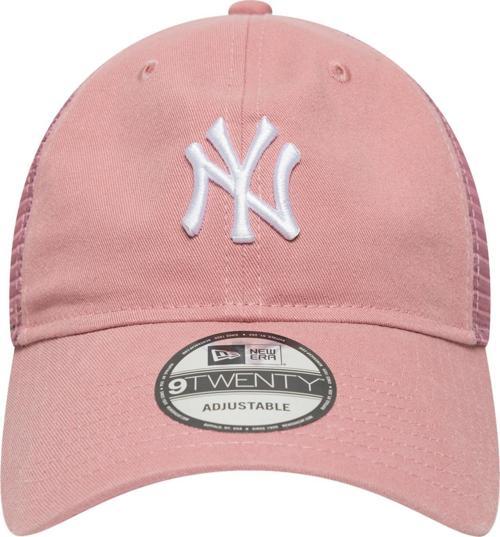 60674849-R New Era Mıdı Logo 9Twenty Trucker Neyyan  Copwhı Şapka Pembe